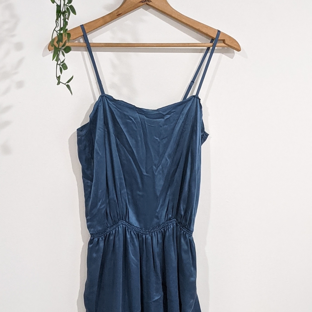 band of outsiders silk jumpsuit